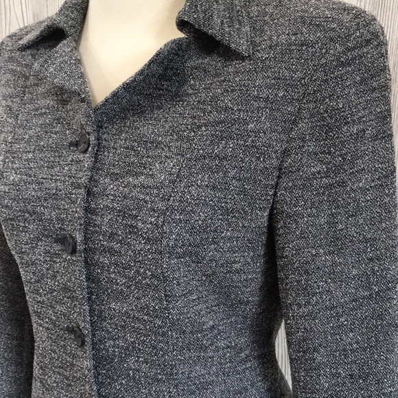 Baldanza Gray Tailored Blazer Size 8 - Picture 4 of 9